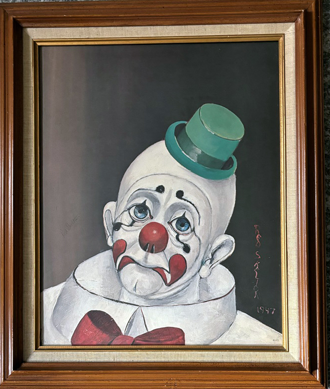 Sad Face Clown